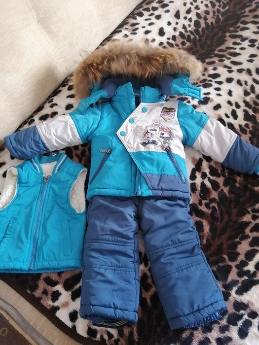 Зимний комбинезон для мальчика