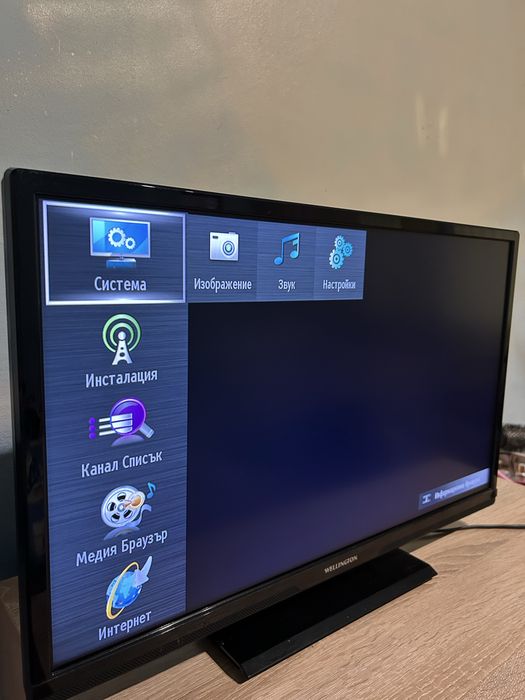 Телевизор Wellington 24" (61 см) Full HD, модел WL24FHD470SW – с оригинално дистанционно