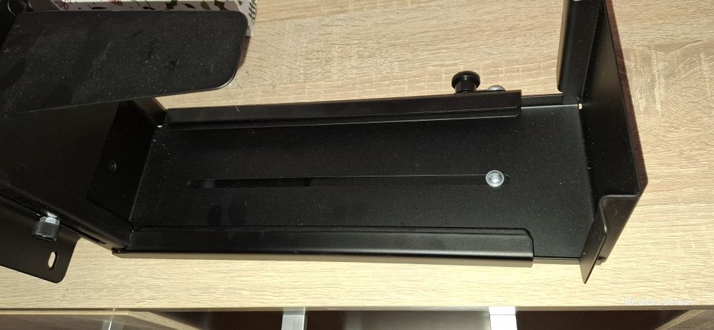 Suport PC montare sub masa extensibil/rotativ