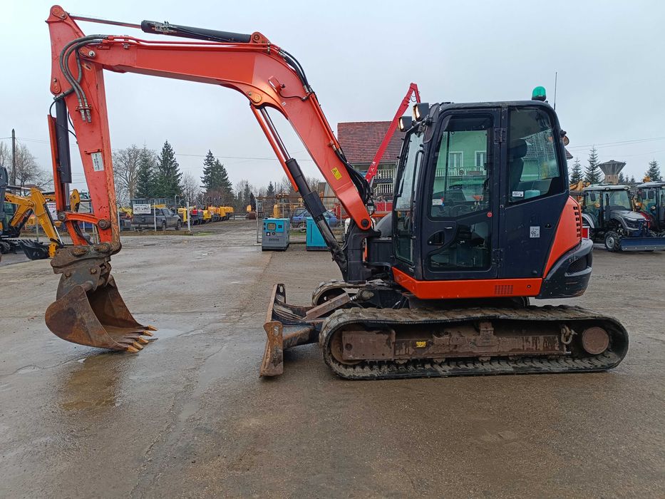 Miniexcavator Kubota KX080-4A, 2018, 8 tone
