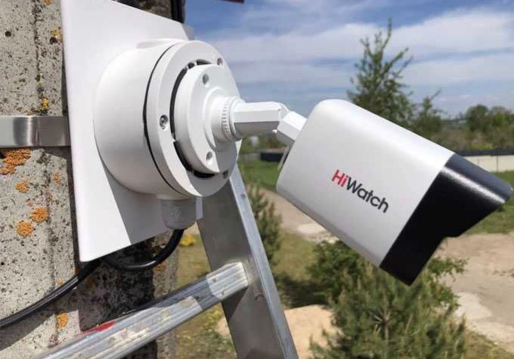 Установка камер видеонаблюдения