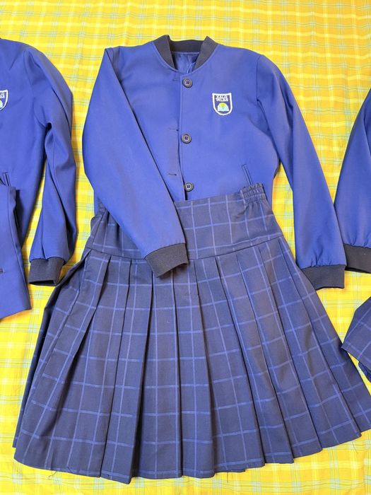 Maktab forma Yubka jaket Kastyum