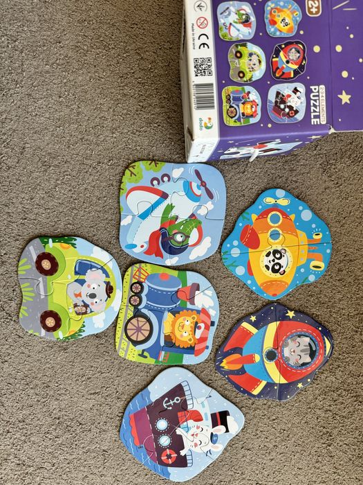 Детски пъзели и занимателни игри