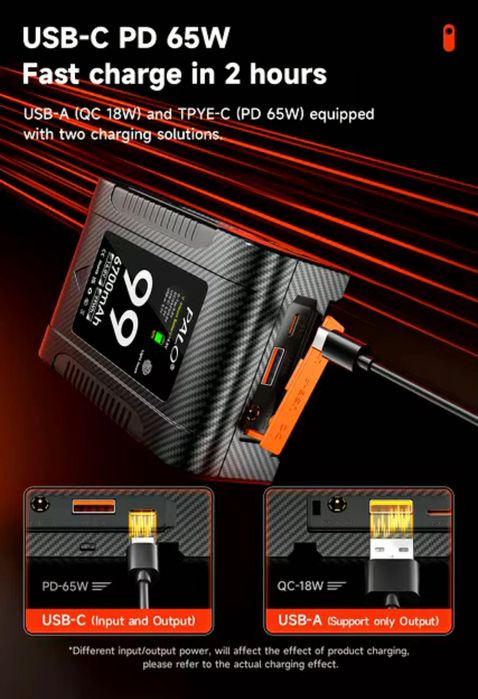 V-Mount батерия. 99WH/. батерия за камера. осветление. фото. видео