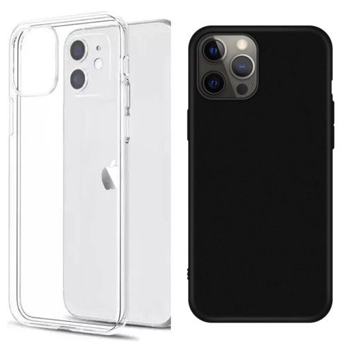 Husa GCASE Slim Silicon Transparenta  Iphone 15/14/13/12 MINI PRO MAX