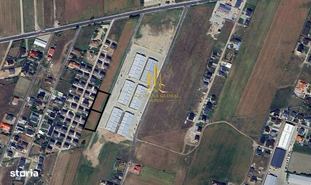 Terenuri bine poziționate în Moara – cu infrastructură și acces la DJ