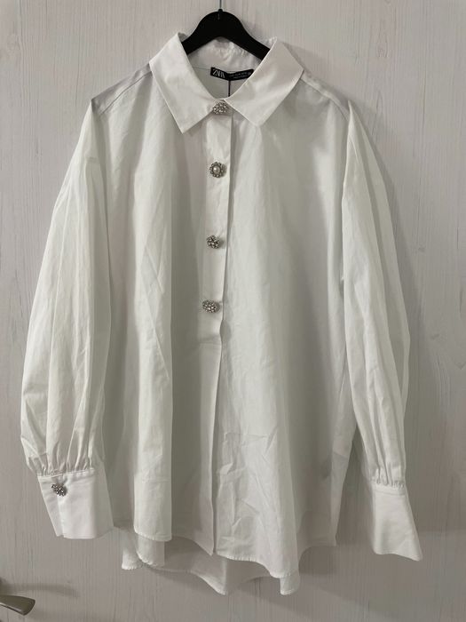 Риза с копчета бижута Зара / Zara / размер Хс