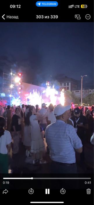 5 million Konsert shou festival sahna svetmuzika xizmati