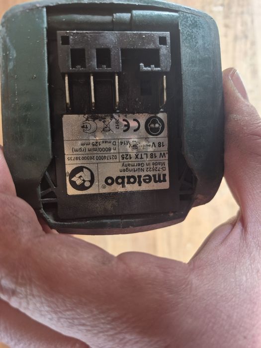 Flex polizor Metabo W 18 LTX  125