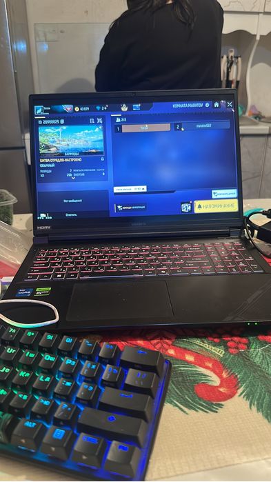Игровой ноутбук GIGABYTE
