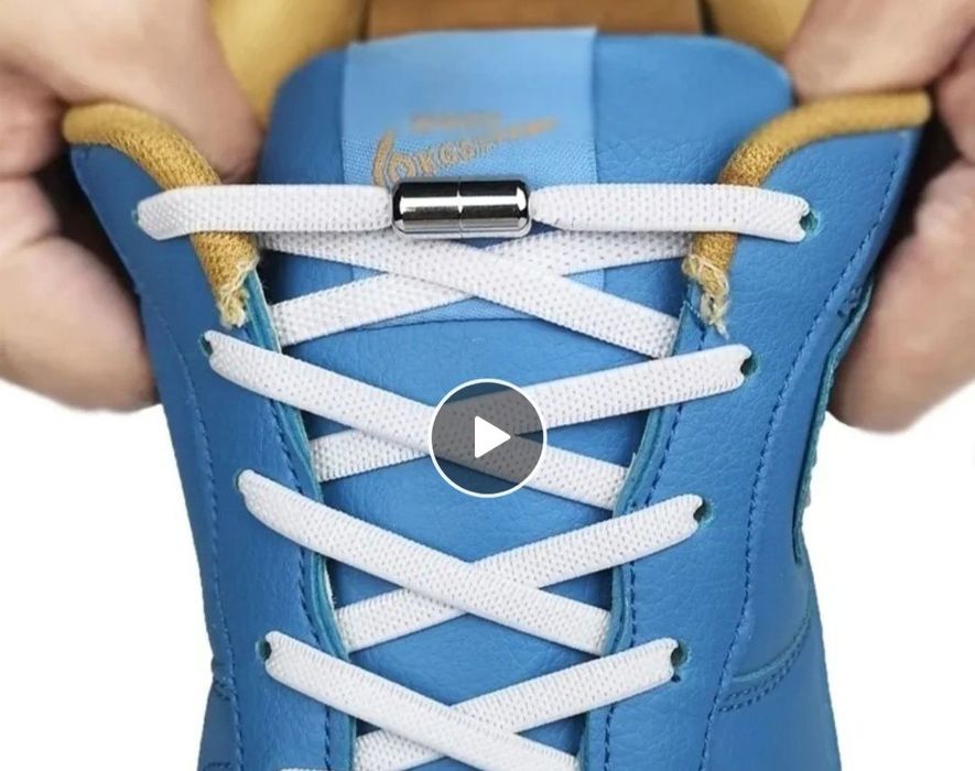 Различни цветове еластични връзки за обувки