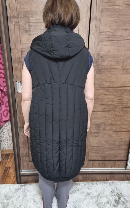 Удлинённая жилетка большого размера