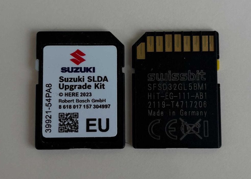 2024 Ново SUZUKI SLDA Sd Card Europe Turkey Bosch Сузуки сд карта navi