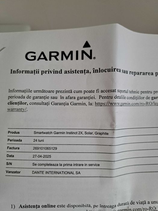 Ceas Garmin Instinct 2 Solar