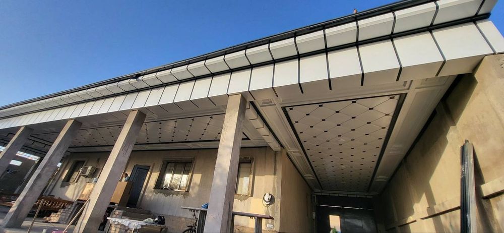 Туникофон карнизы навес хаитек