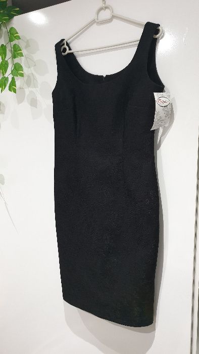 Официална черна рокля Скарлет