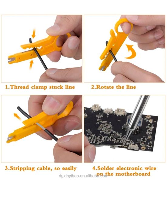 Професионален поялник 80W с електронно регулиране на температурата