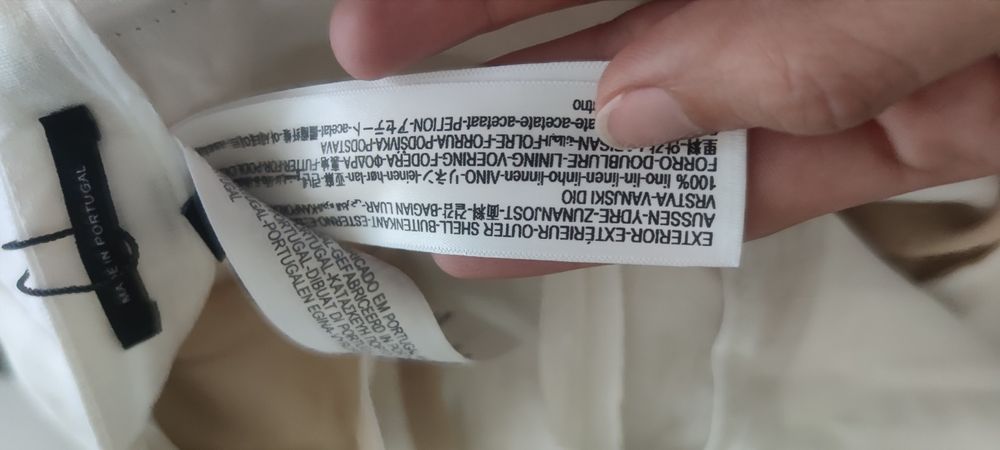 Massimo Dutti ленен панталон