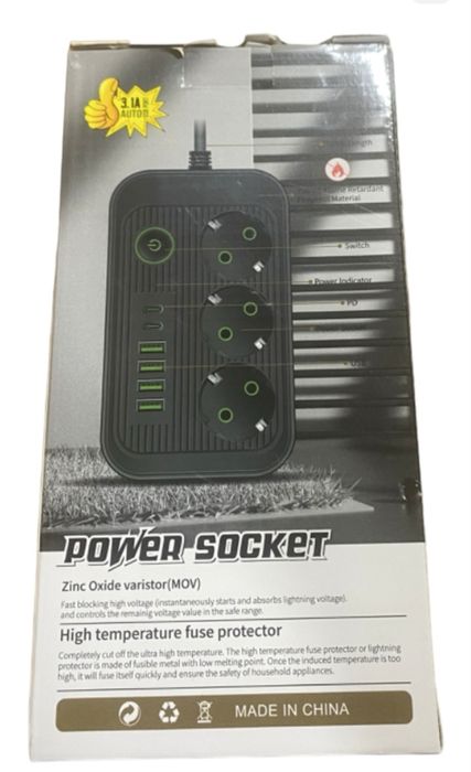 Сетевой фильтр MS Comfort F016 2 м