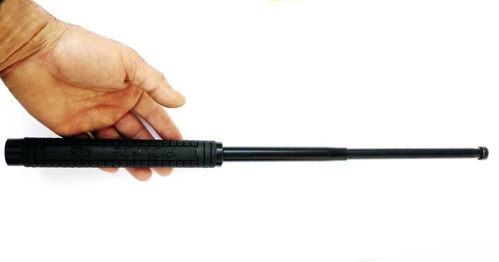 Палка за самозащита с надпис Police 55см нова стока