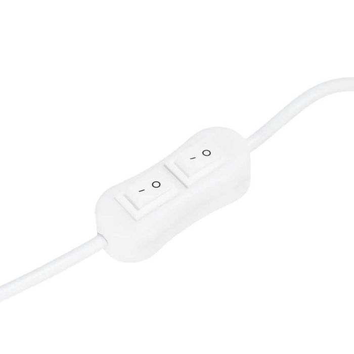 Lampă de tavan iluminată cu stâlp, frizerie, BB-02, auriu, mare