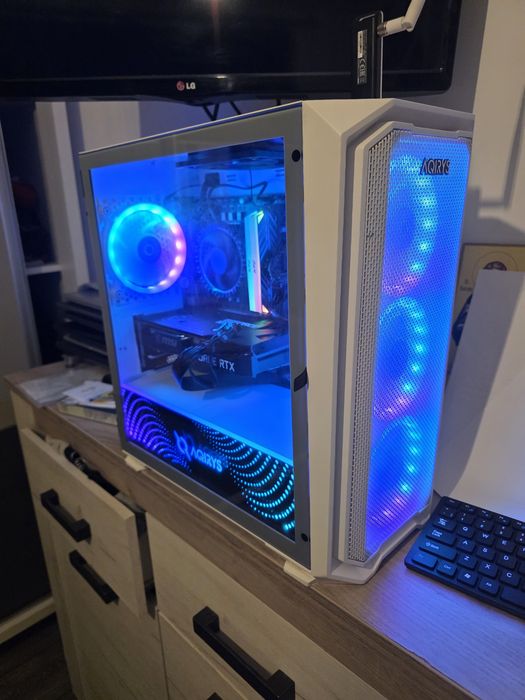 Unitate gaming RGB i3 12100f 16gb ddr4, ssd 500gb  RTX 3050 8gb DDR6