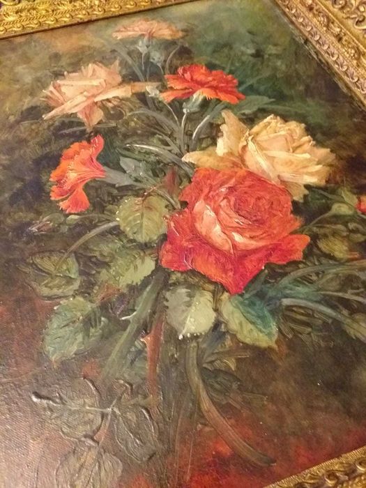 Emil Rizek, tablou ulei pe panza, 40 x 50 cm, semnt, 1925-28, Austria