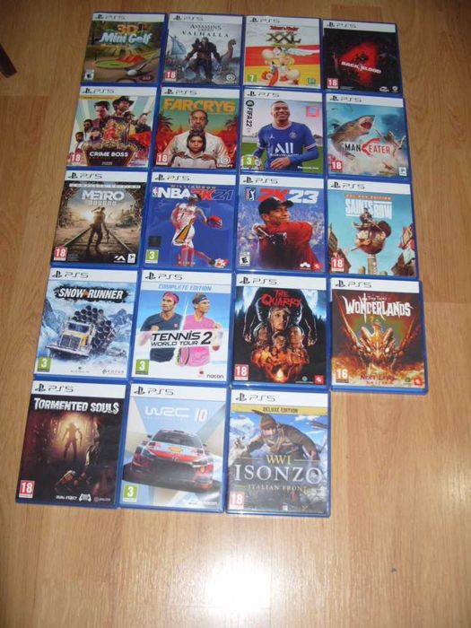 Игри за PlayStation 5, PS5 Част 1 - 15.34 € / 30лв за брой