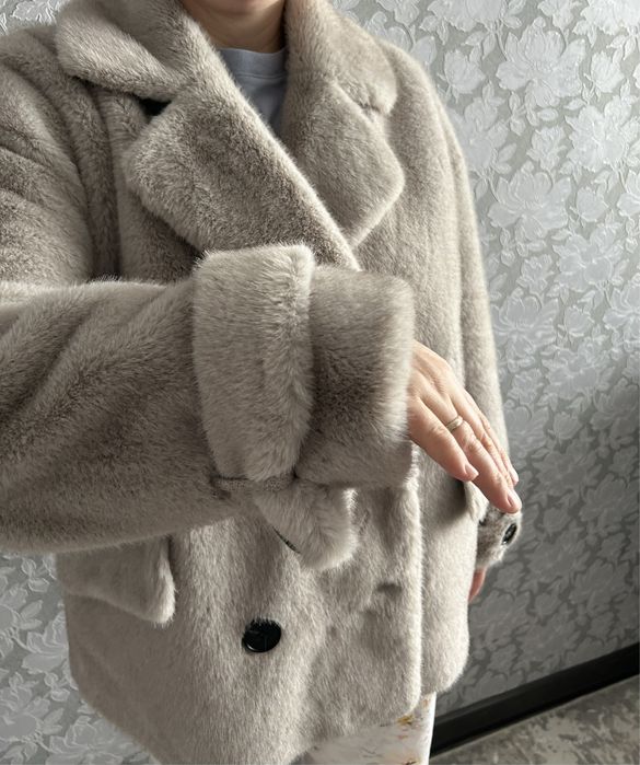 Шуба искуственная норка