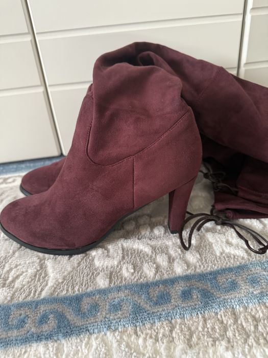 Продам сапоги ботфорты женские