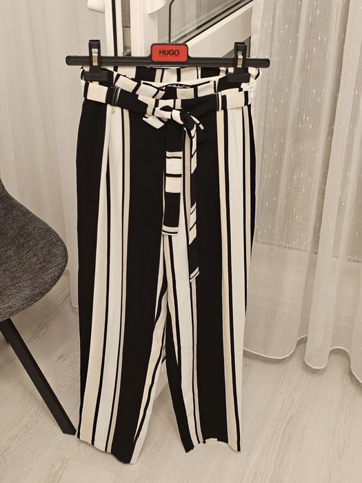 Pantaloni cu dungi si cordon POEMA 36