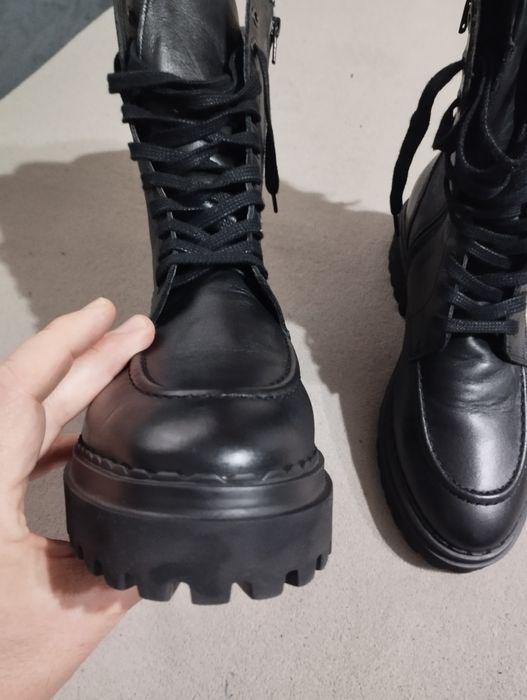 Bocanci Nubbik piele naturala