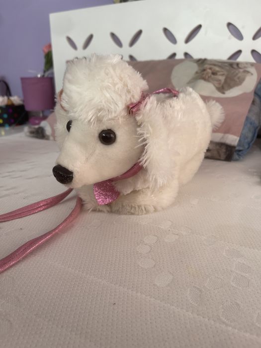 Плюшена чанта куче