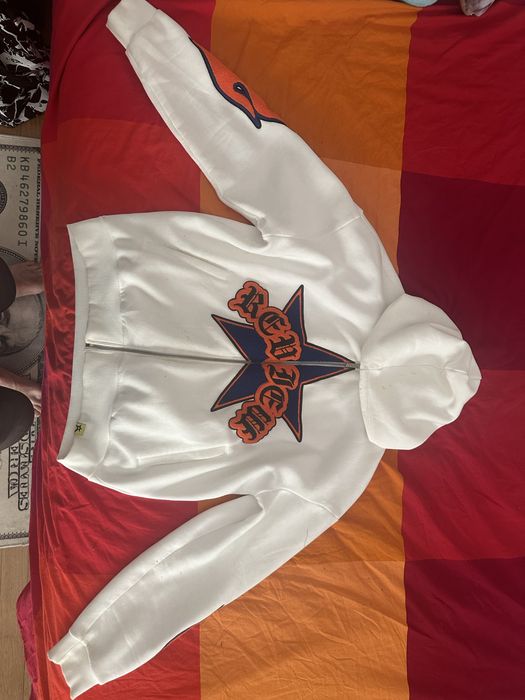 Hanorac REVIEW alb L