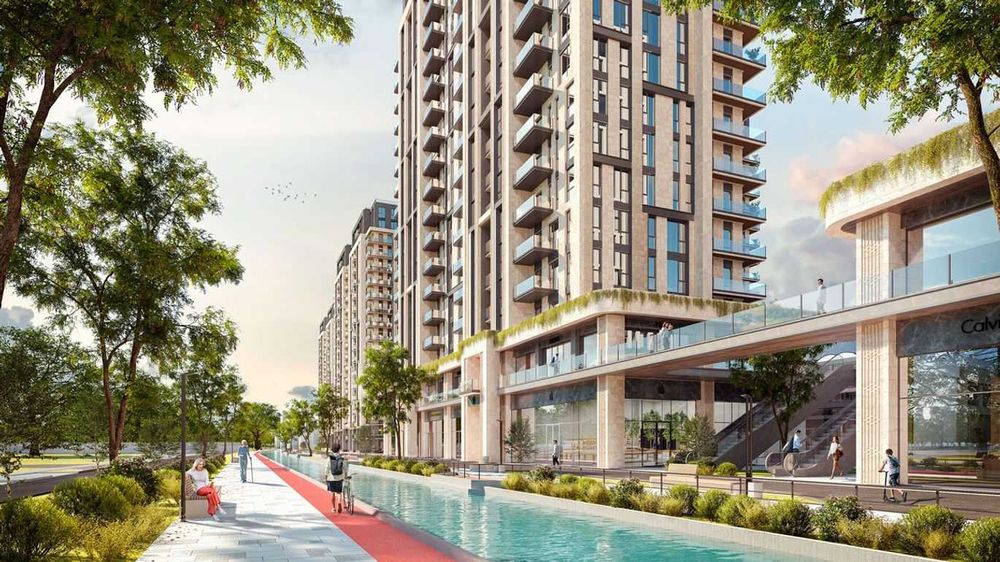 (Добрый) ЖК Newport, 84 м², 3/9/19, Безопасное городское пространство