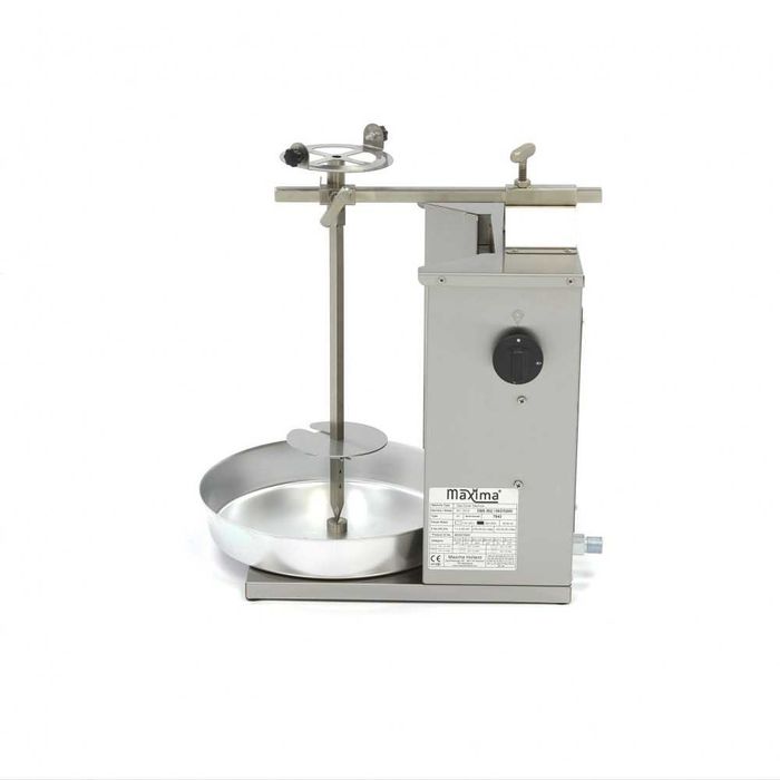 Грил за дюнер за дома, с 1 реотан - Ръчно въртене за 10 кг. месо