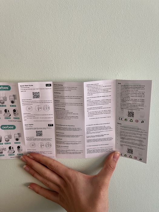 2 бр. Смарт камера с предаване в реално време (wi-fi)