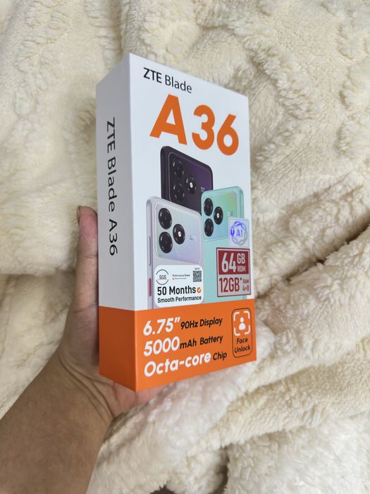 ZTE Blade A36 с гарантией
