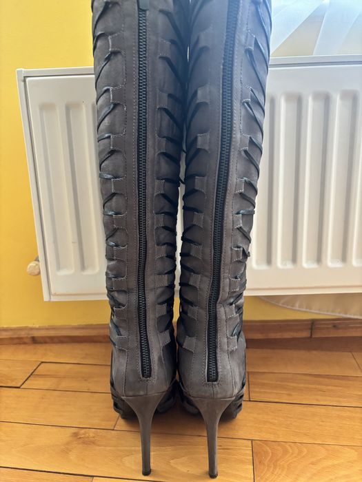 Cizme piele intoarsa Musette