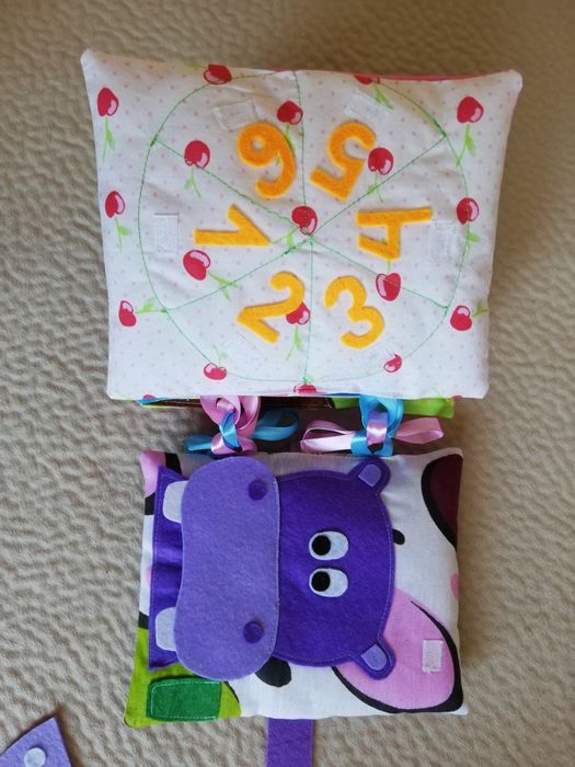 "Тиха" книжка - занимателна и образователна- вариант 4