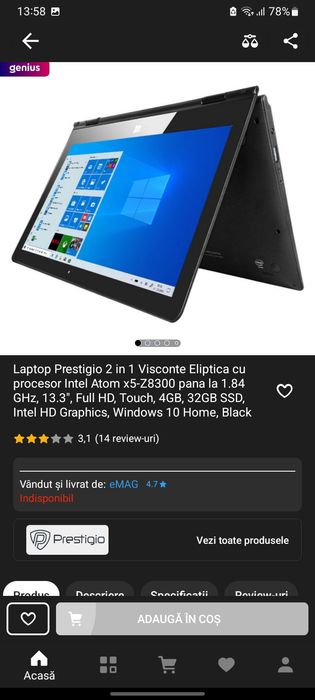 3 laptopuri  funcționale