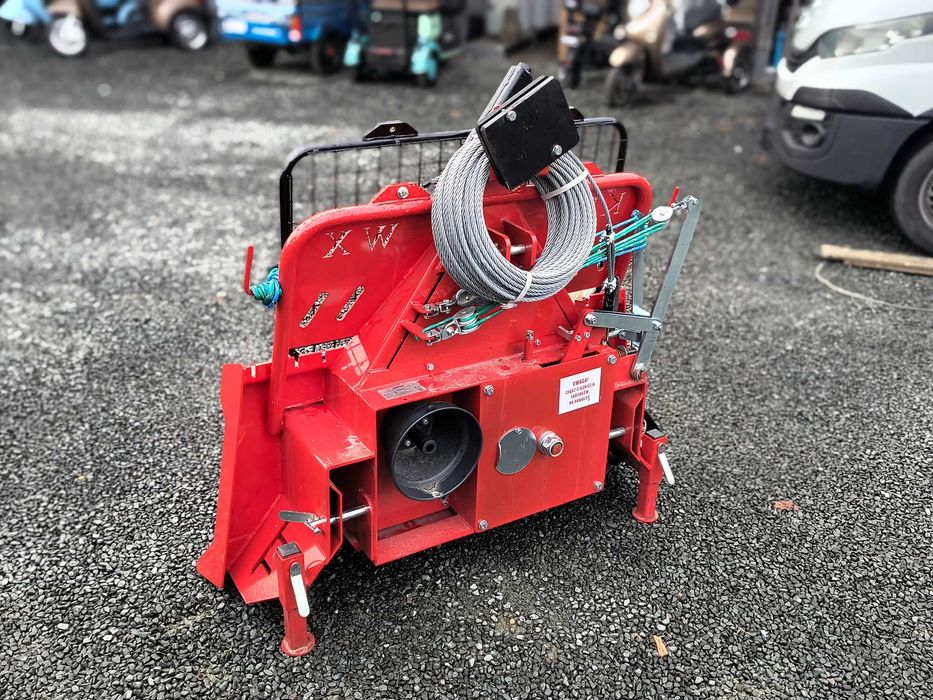 Troliu forestier nou 4T, cu suport pt drujba Agramix