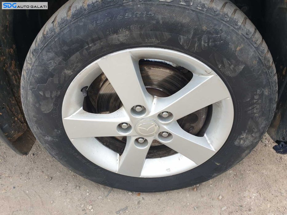 Set 4 Jante Roti Aliaj cu Anvelope Cauciucuri Iarna 195 65 15 R15 Mazda 5 1999 - 2016 [C3524]