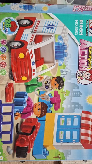 Конструкторы, крупные детали