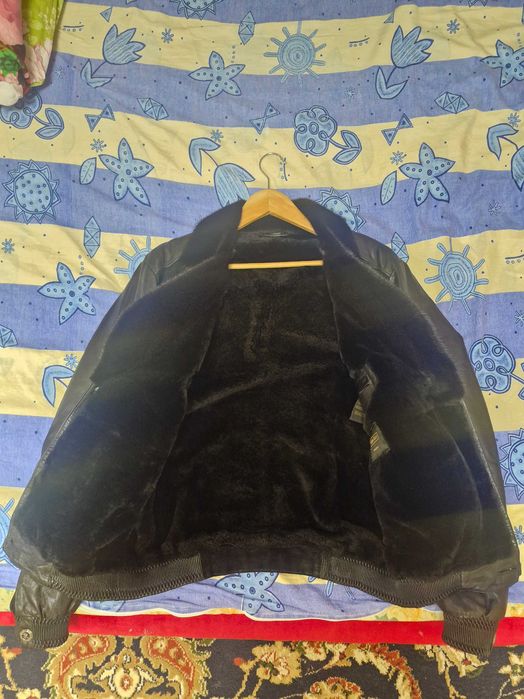 Кожанная замшевая куртка производство Италия