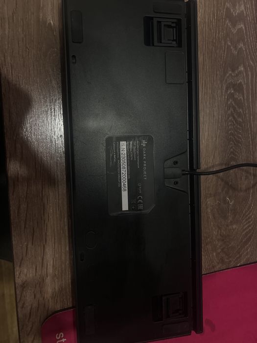 Клавиатура Dark Project KD87A Black TKL – оптика