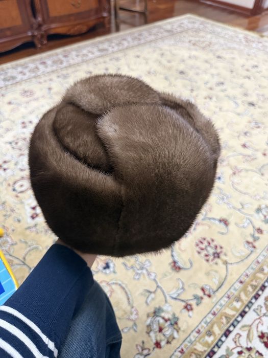Норкова шапка мужская
