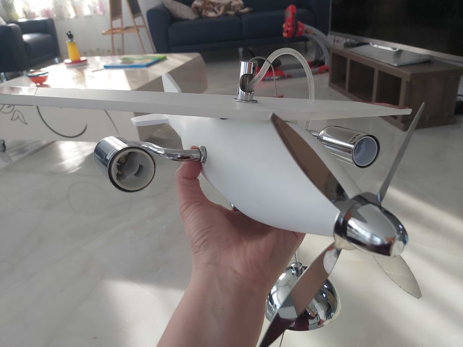 Полилей самолет, нов E14, 2бр. х40W