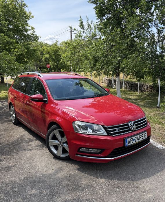 VW Passat B7 R-Line interior/exterior| 2.0 TDI 177 CP | 2013 | Istoric complet | inmatriculat