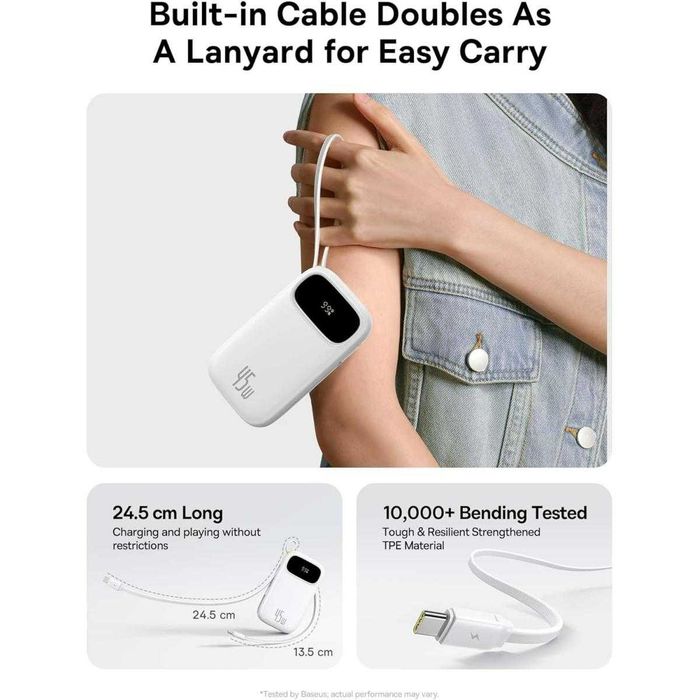 Baseus Power Bank EnerFill FC31 Внешний аккумулятор 20000mAh 45W